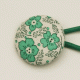 Green Vintage Flower
