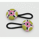 Lime & Pink Ring of Daisy